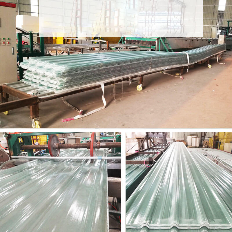 Daylighting Board Skylight FRP Translucent Transparent Roofing Sheets for Warehouse